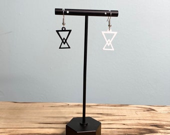 Triangle Geometric Earrings