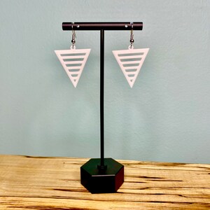 Triangle Geometric Earrings
