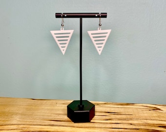 Triangle Geometric Earrings
