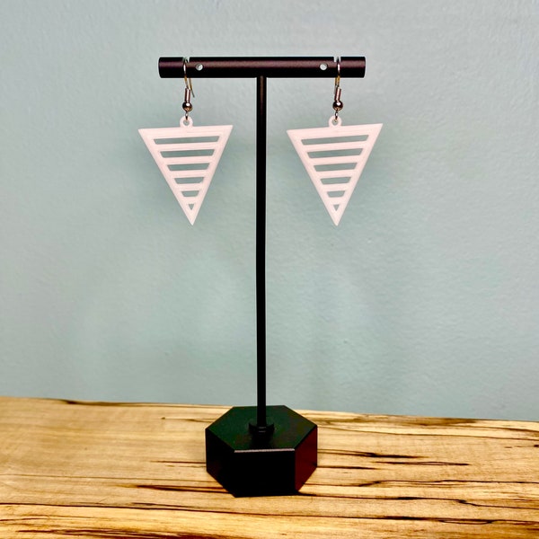 Triangle Geometric Earrings