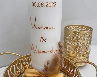 Set 12 Henna bemalt Tee Licht Deko Kerzen Set 12 Henna bemalt Tee Licht Deko Kerzen
