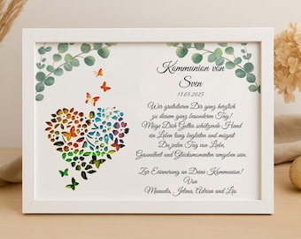 Personalized gifts for communion, cash gift, communion gift, first communion gift, personalized gift, communion confirmation, baptism