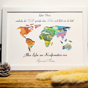 Regalo di denaro personalizzato Regalo di cresima per ragazzo e ragazza regalo personalizzato pesce cresima