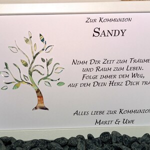 Personalisierte Geschenke zur Kommunion Geldgeschenk Kommunion Geschenk Erstkommunion personalisiertes Geschenk Kommunion Firmung Taufe