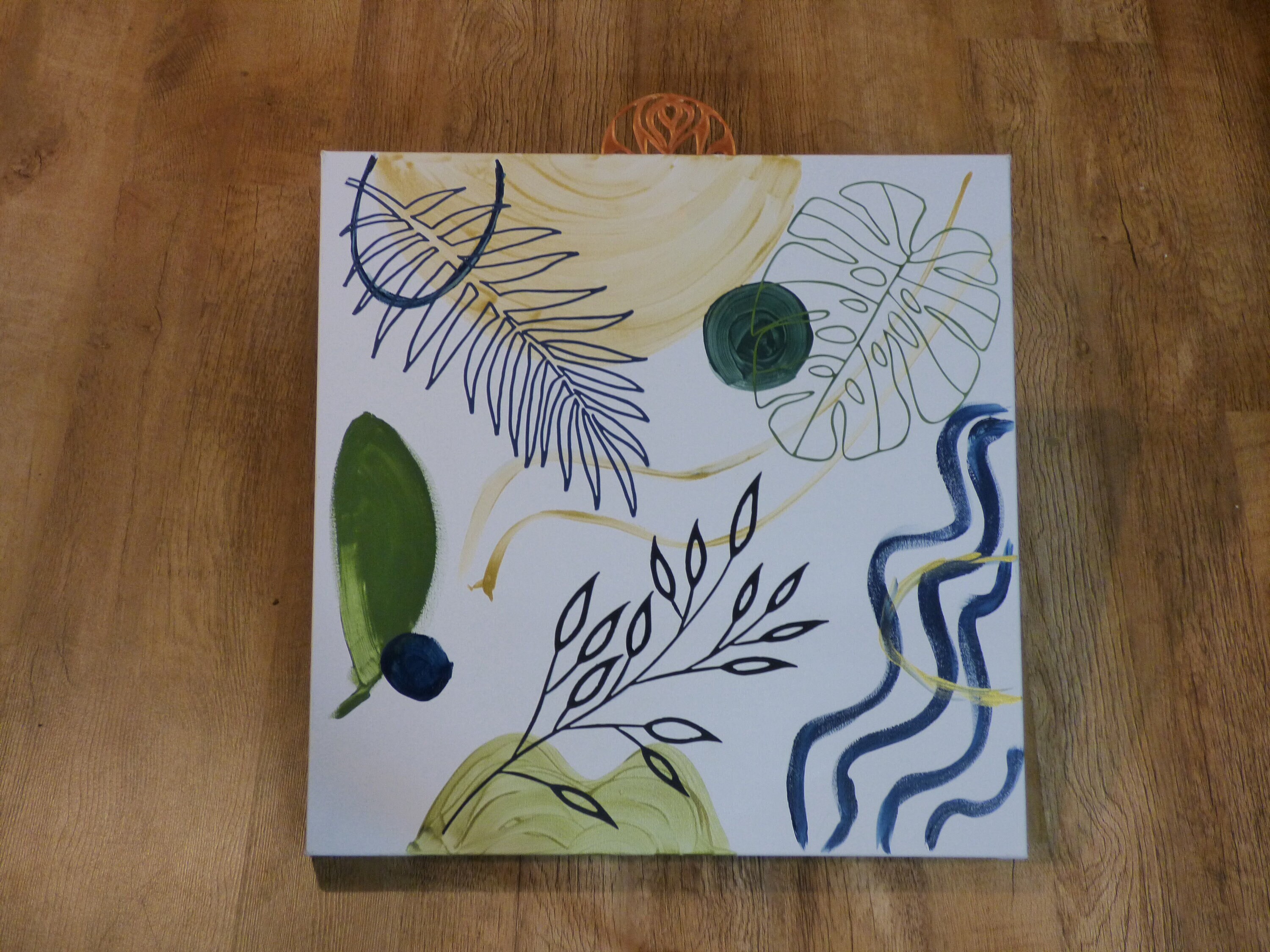 Tableau sur Toile Fleurs Tropicale