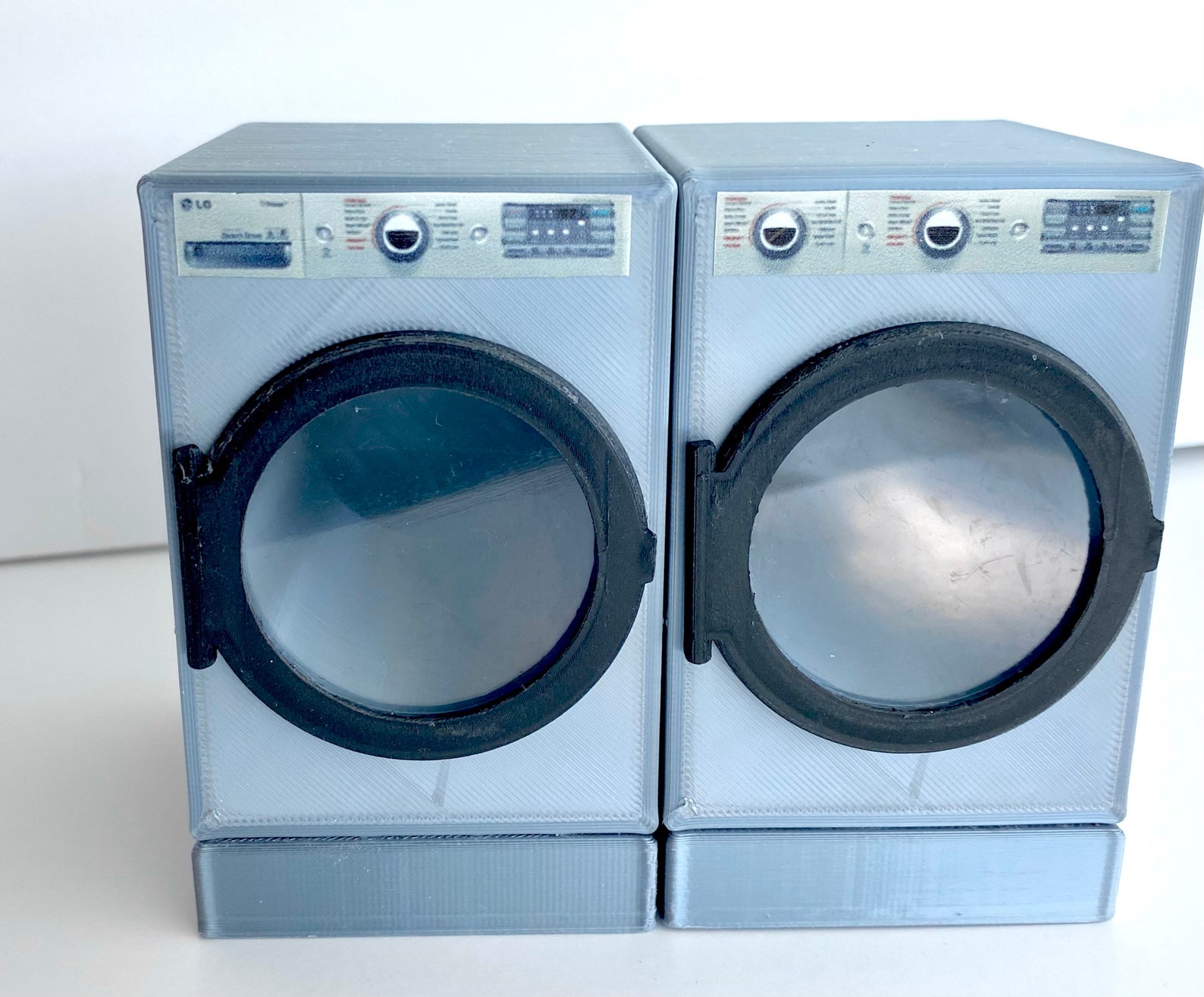 Dollhouse Washer and Dryer Modern Frontload Miniature Etsy