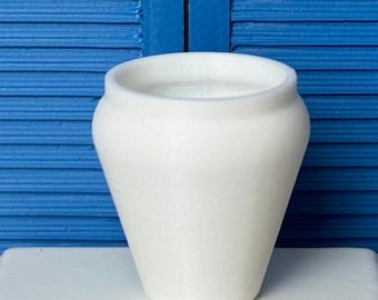 Dollhouse Vase, Decorative Urn, Many Colors