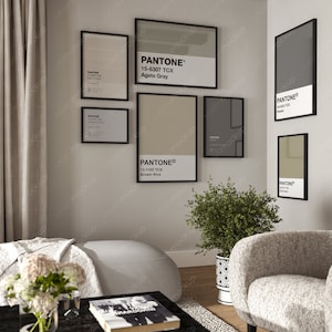 Vertical Frame Mockup | No AI | Gallery Wall | PSD Download | No AI | Realistic Scene | Modern Interior | Poster Display