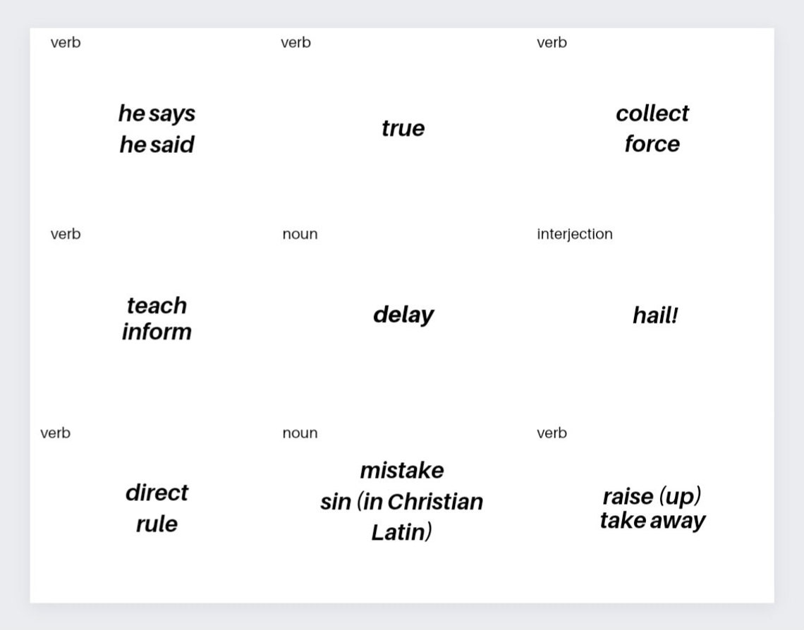Challenge B Henle Latin Flashcards with Pictures - Etsy