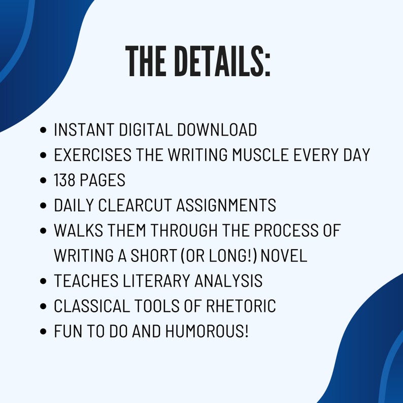 Cuaderno de escritura: cuentos cortos para secundaria, literatura, inglés, PDF, planificador de proyectos para la educación en casa, horario de escritura. imagen 2