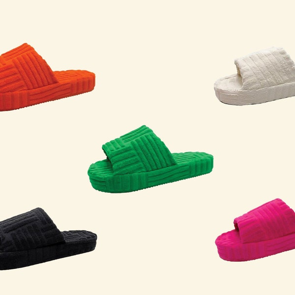terry cloth house shoes