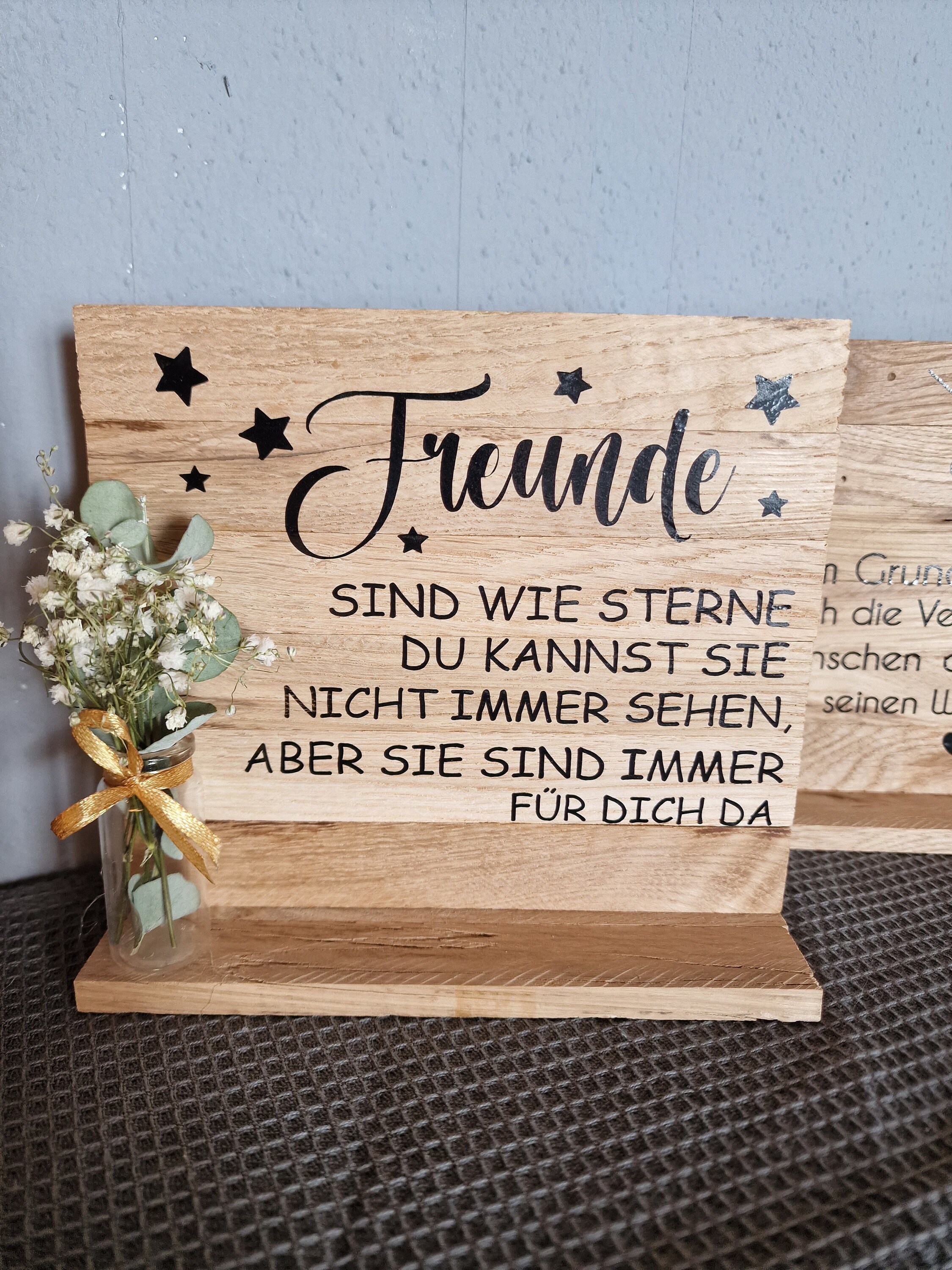 Holzschilder, Freundschaft, Deko Etsy.de