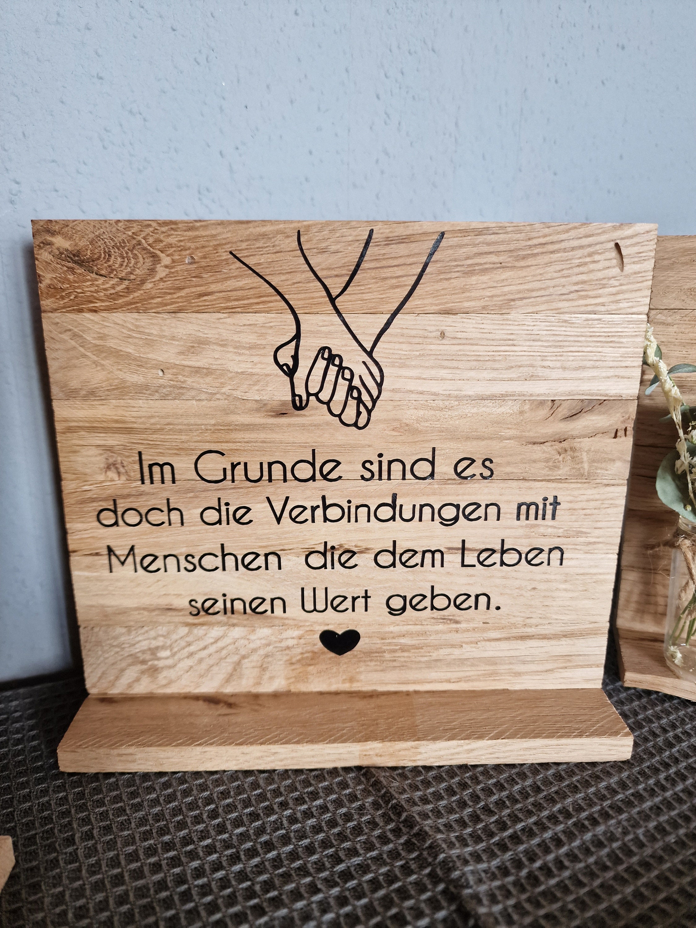 Holzschilder, Freundschaft, Deko Etsy.de