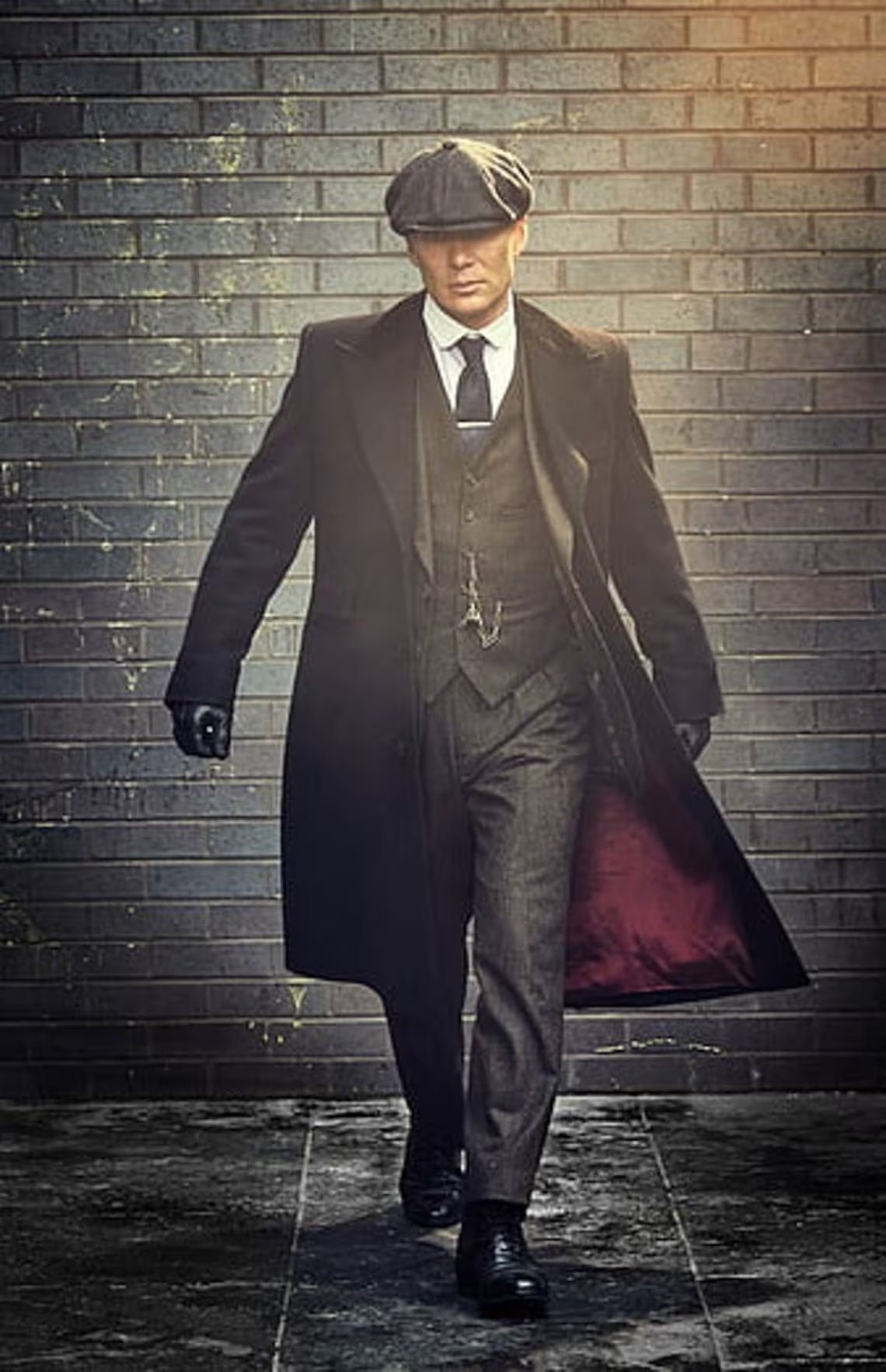 Peaky blinders black clearance coat