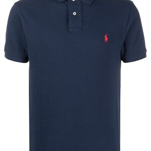 Polo Ralph Lauren pour hommes Polo avec étiquettes Noir blanc gris bleu marine Toutes les tailles S M L XL XXL. Soldes d'été coupe ajustée Navy