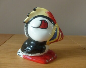 Lorna Bailey Art Deco Bird Percy The Puffin