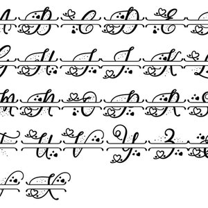 Split Monogram v4 SVG/AI, Split Monogram Frame Alphabet, Download for Cricut, Silhouette, Glowforge, 26 individual svg/png cut files