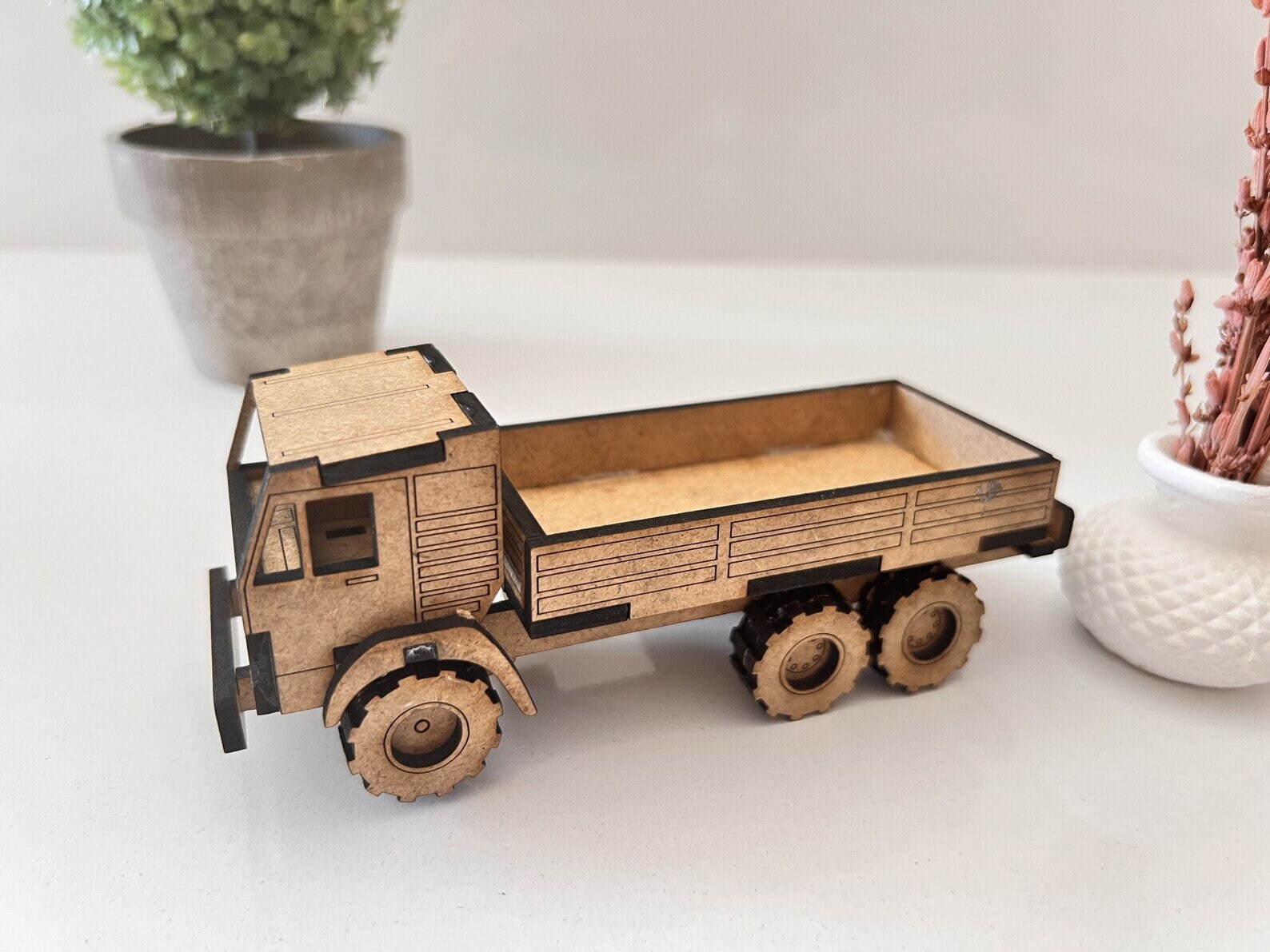 Toy Router Crane Truck 3d Model 2 Kids Laser Toy Puzzle Cut Vector Easy for Cut ...