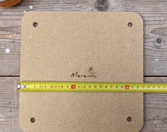 Mazza da lancio in ceramica quadrata / Mazza da lancio premium da 9 pollici con ruota