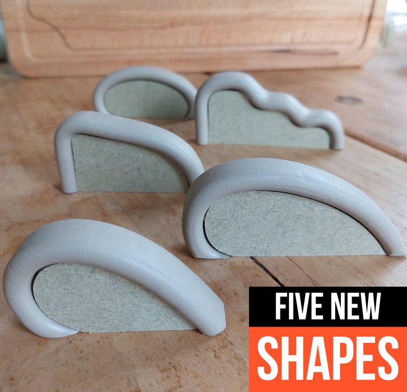 Set of 17 Mug Handle Forms Templates Pottery Tool Etsy