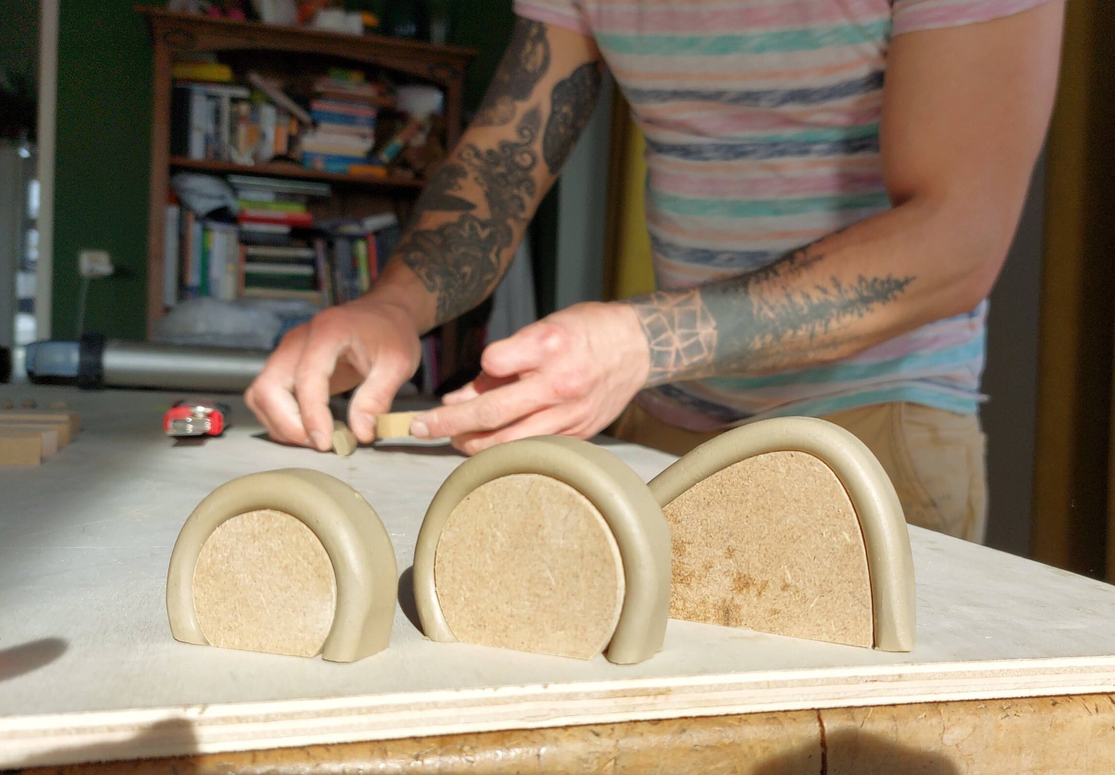 Set of 12 Mug Handle Forms Templates Pottery Tool Etsy UK