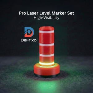 Marcadores de nivel láser AllignPro: para una instalación perfectamente nivelada de gabinetes y encimeras: alineación precisa