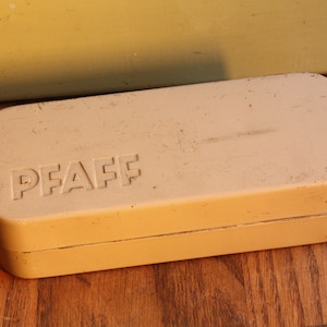 Vintage PFAFF Sewing Machines Tin Can