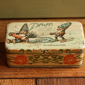 Vintage PFAFF Sewing Machines Tin Can Very Rare