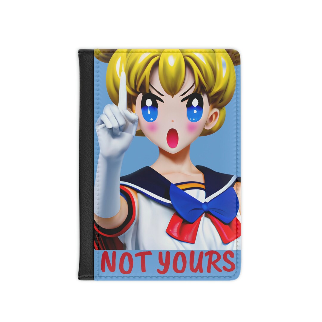 Anime Passport Cover Funny Anime Passport Wallet for Kids Etsy