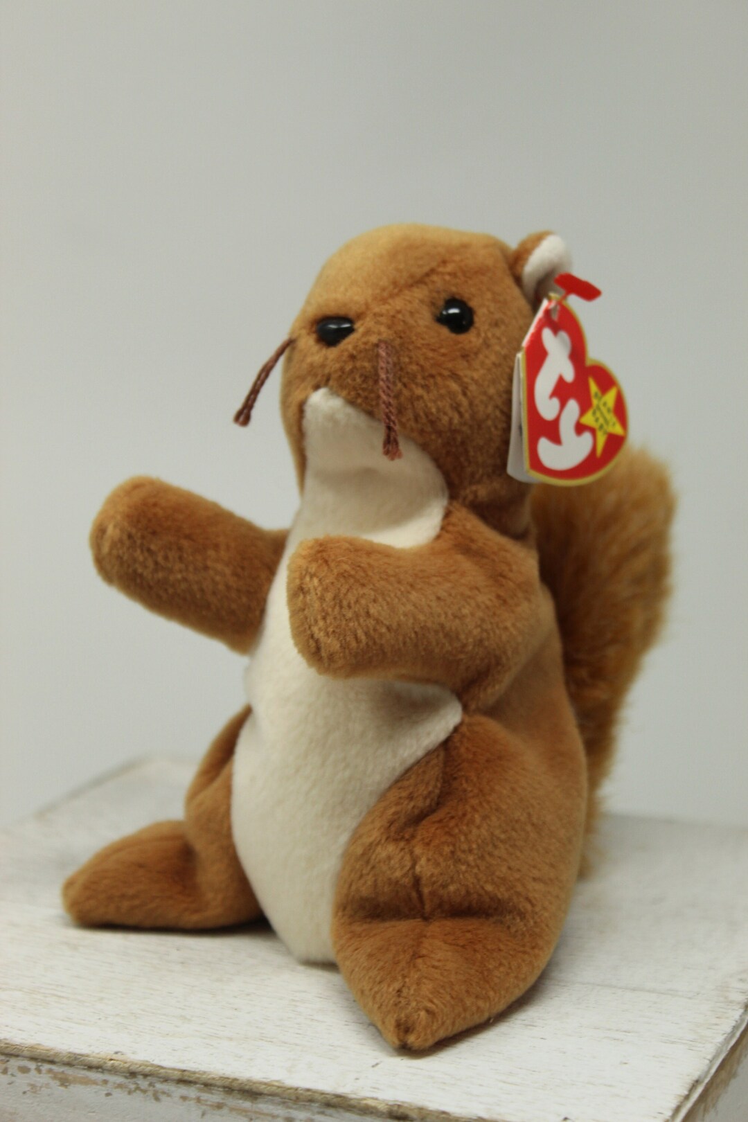 Nuts Beanie Baby 1996 MINT Condition With Tag Error Etsy