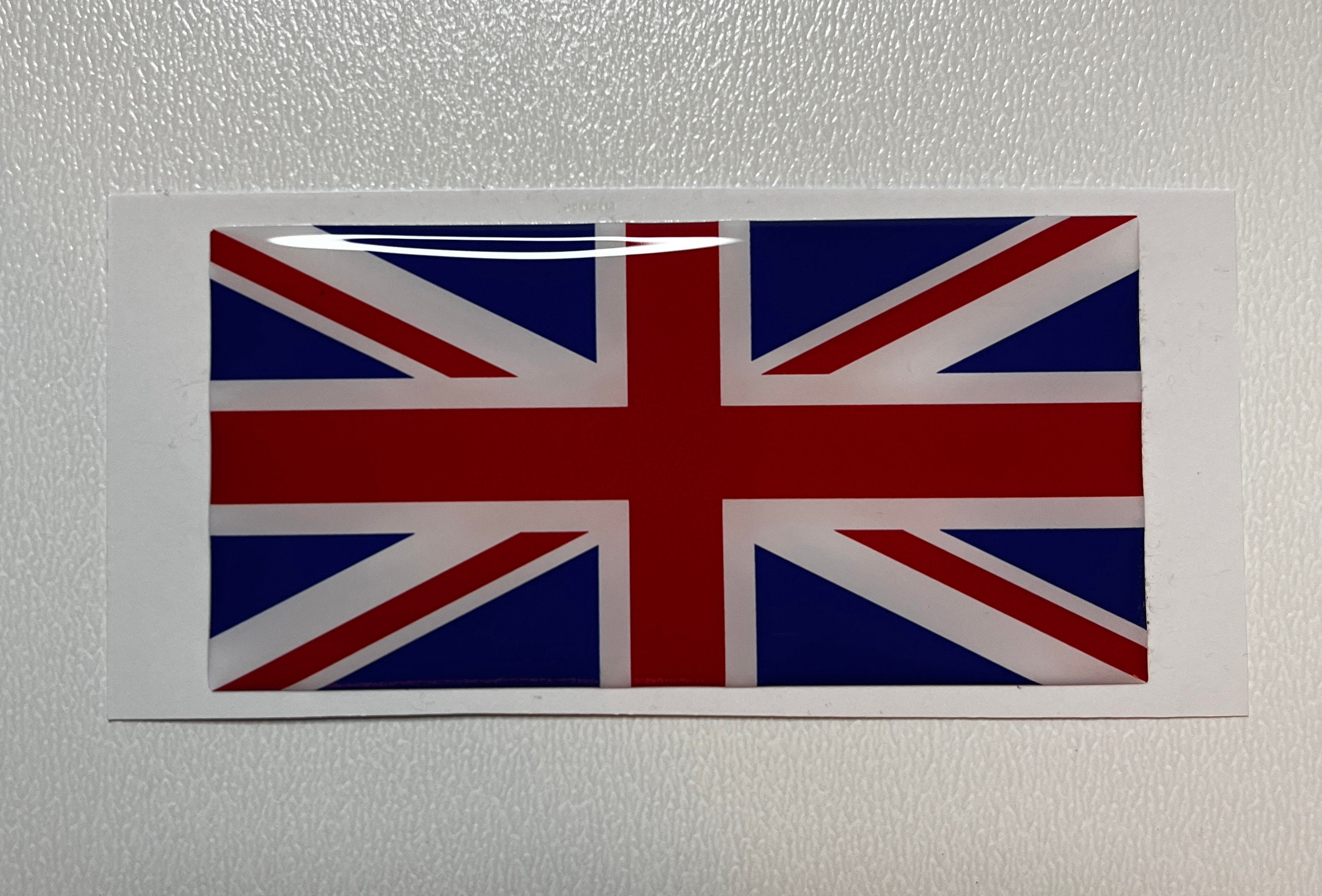 Union Jack 3D Deco Gel Bandiera del Regno Unito Adesivi Set per