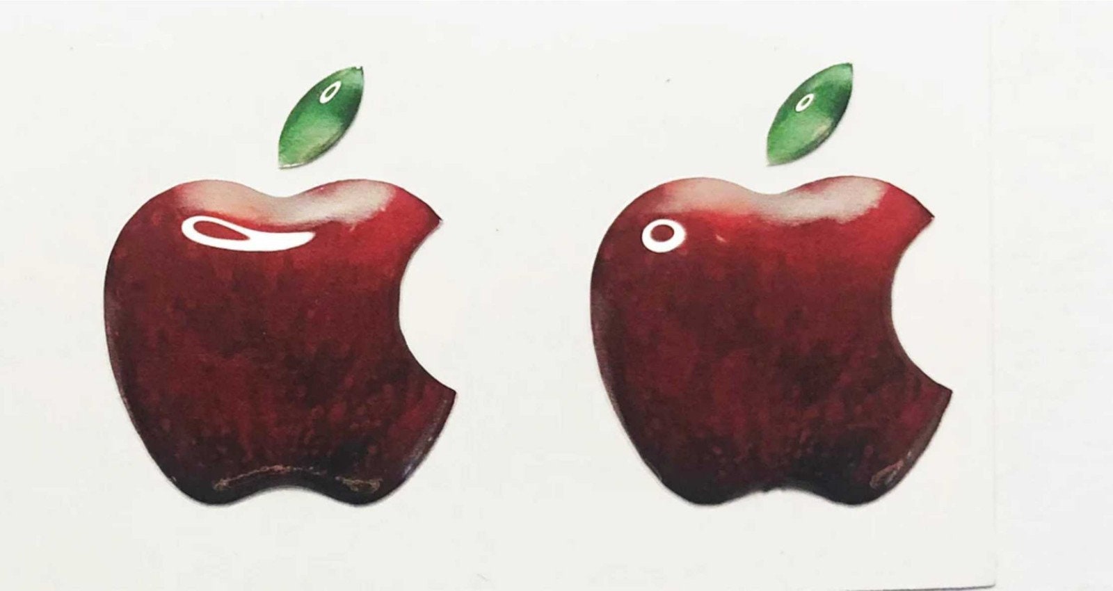 3Dドーム型Appleロゴステッカー：iPhone、MacBook、iPad、iMac 