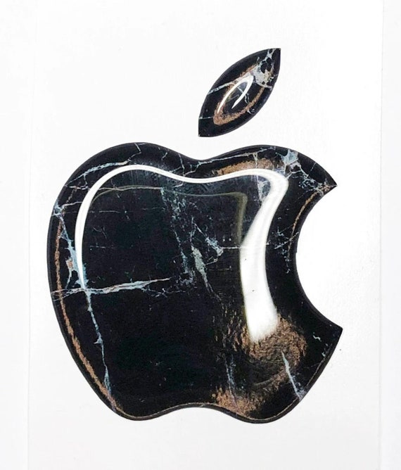 Apple Stickers for Iphone, Macbook, Ipad, Imac or Any Other Surface : Apple  Accessory, Decal, 3D, Domed for Iphone, Resin, Logo 