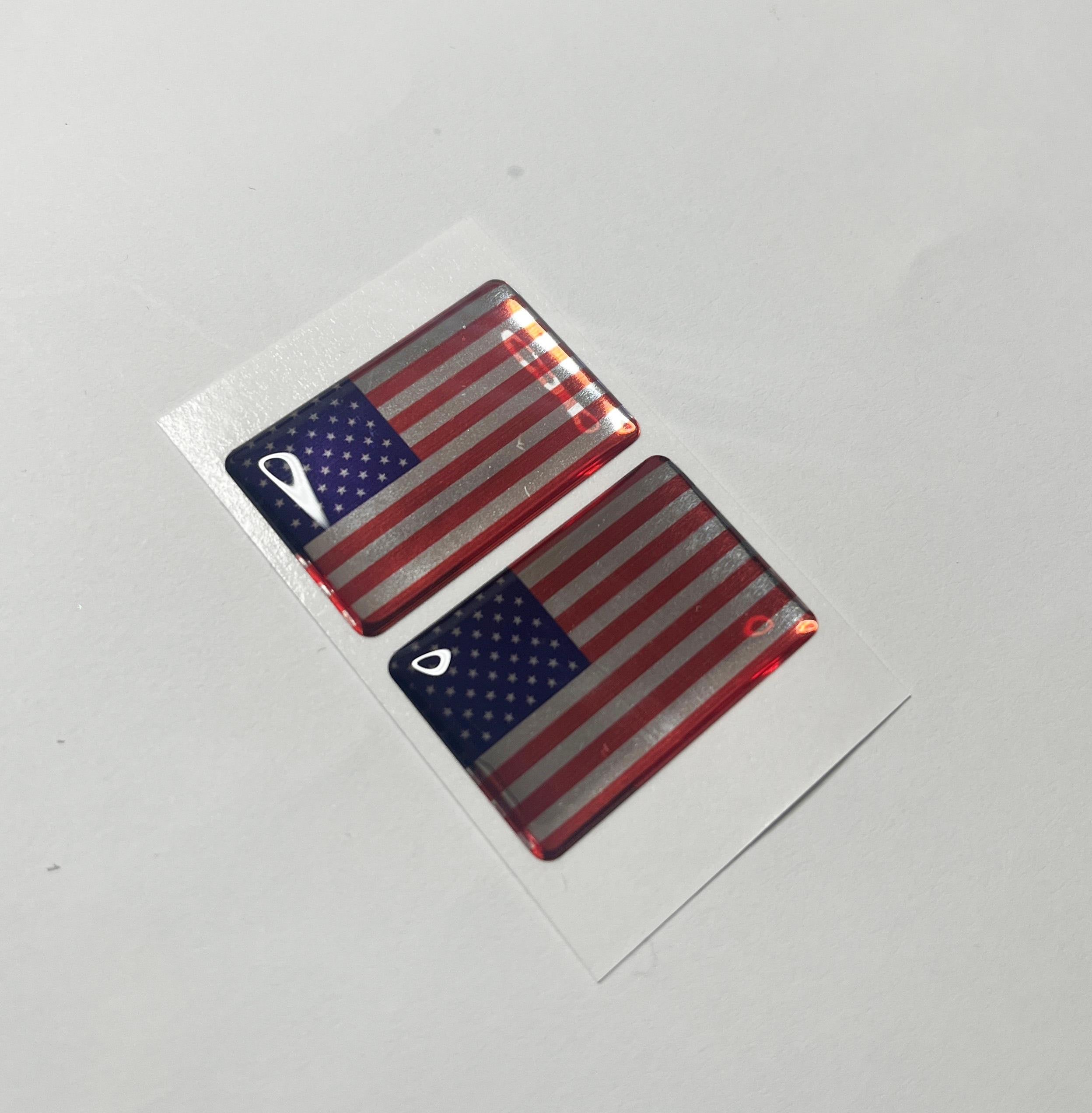 Adesivo Numero 3 Bandiera USA – Biomar Labs Sticker Vinile 5,5x10 Cm Per Auto, Moto, Casco – Protezione UV 100% - 4