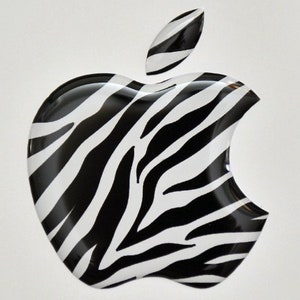 Naklejka 3D z logo Apple: iPhone, MacBook, iPad, akcesorium iMac