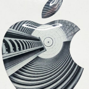 Apple stickers for iPhone, MacBook, iPad, iMac or any other surface :) Apple Accessory, Decal, 3D, Domed