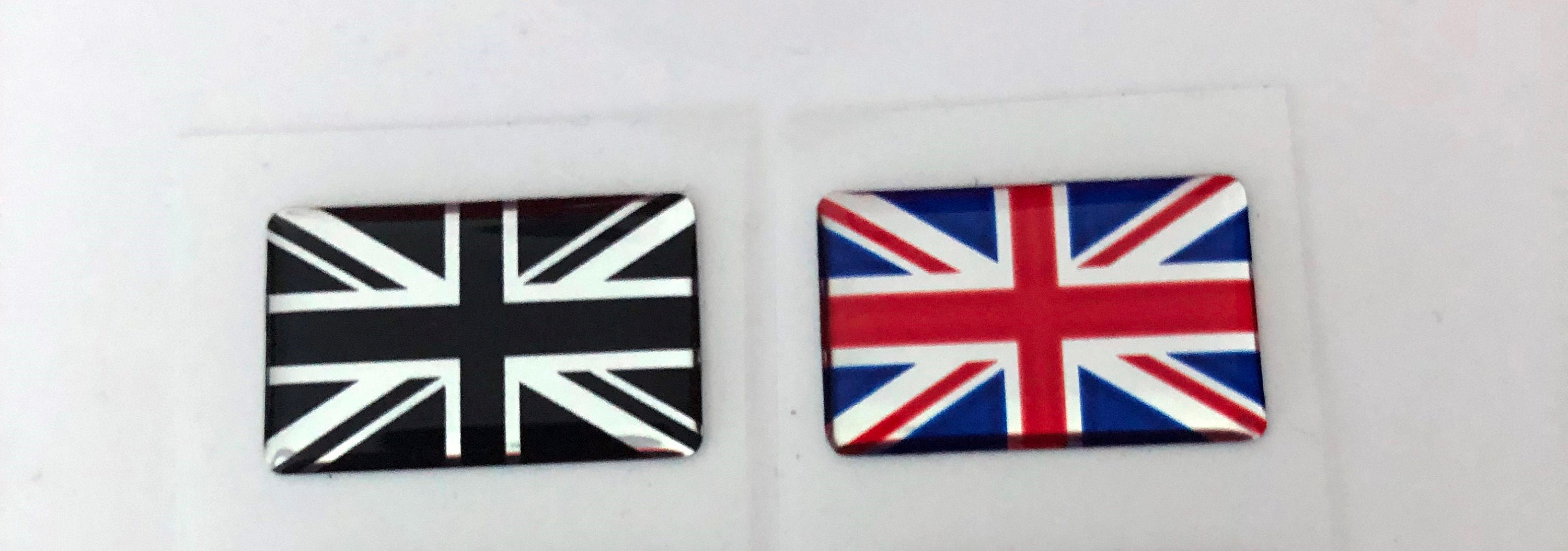 Union Jack Flag 3D Resin Stickers: Car/bike Decal (32x20 Mm) - Etsy
