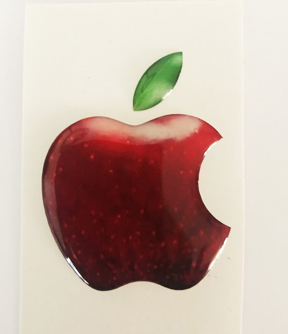 アップル　巨大ステッカー 3Dドーム型Appleロゴステッカー：iPhone、MacBook、iPad、iMac