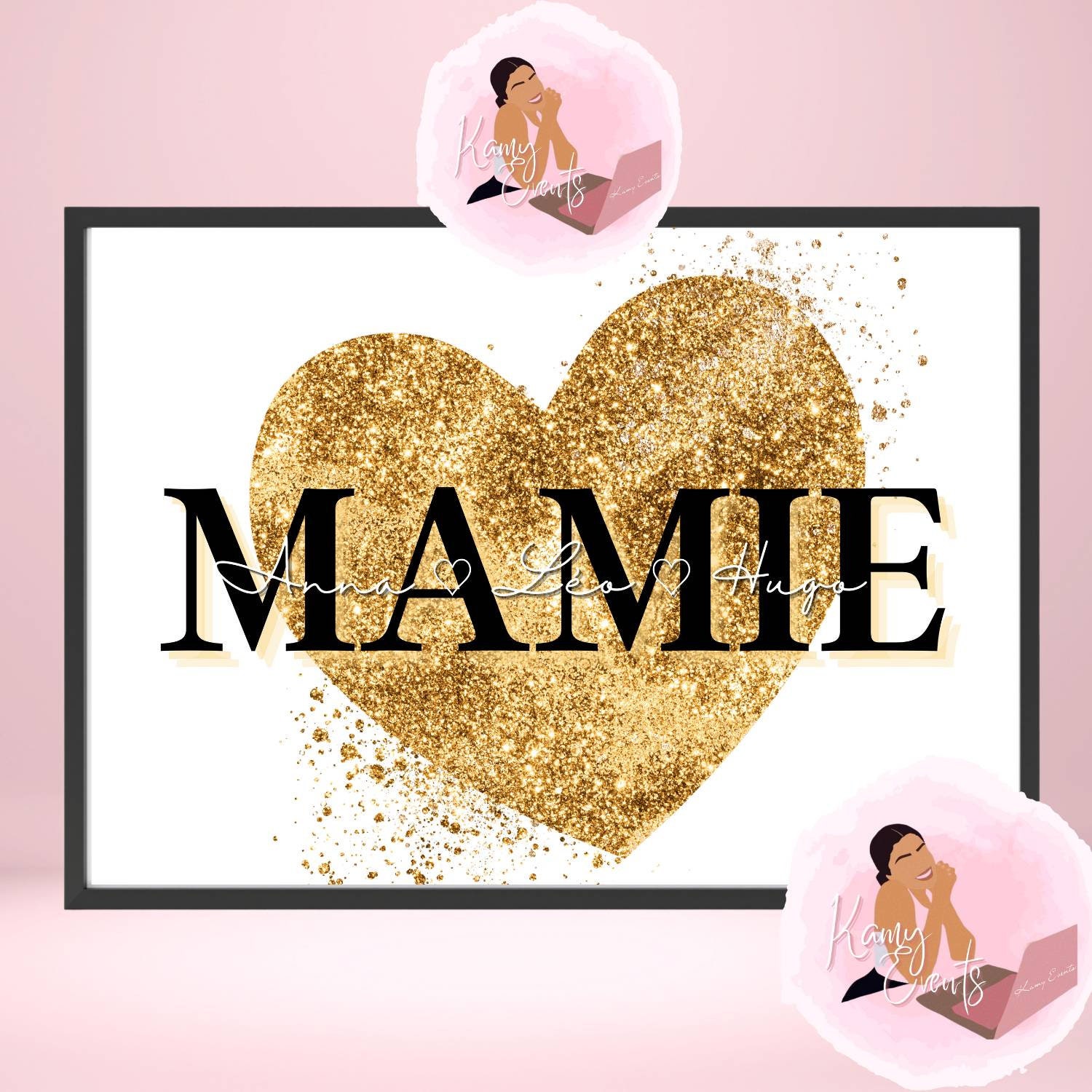 Affiche Personnalisée Fête Des Mamie