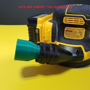 Adapter for Dewalt sandblaster