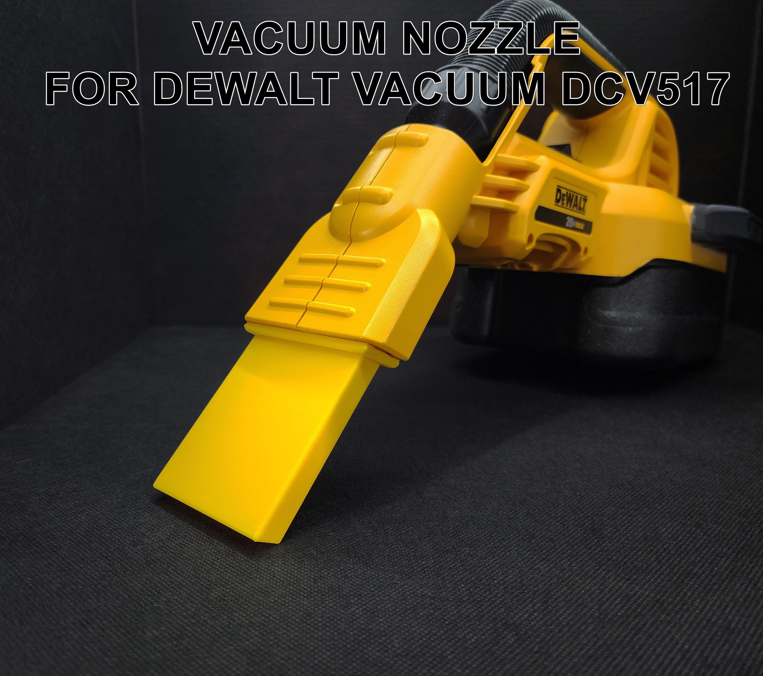 vacuum cleaner accessory Dewalt 20V / accessoire d aspirateur Dewalt 20V