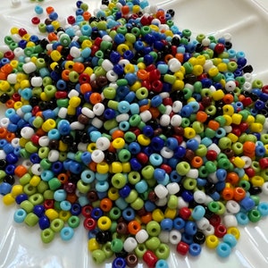 3 mm colourful glass beads mixed of glass seed beads accessories tools DIY jewellery beaded jewellery beaded accessories decoration craft