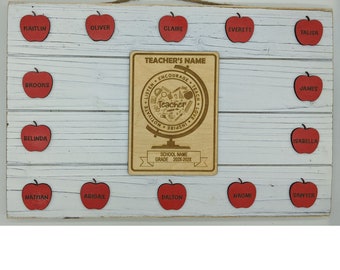 Custom Teacher Gift | Teacher Appreciation Day |  Staff Thank You |Teacher Thank You Gift |  Classroom Gift | Special Teacher Award