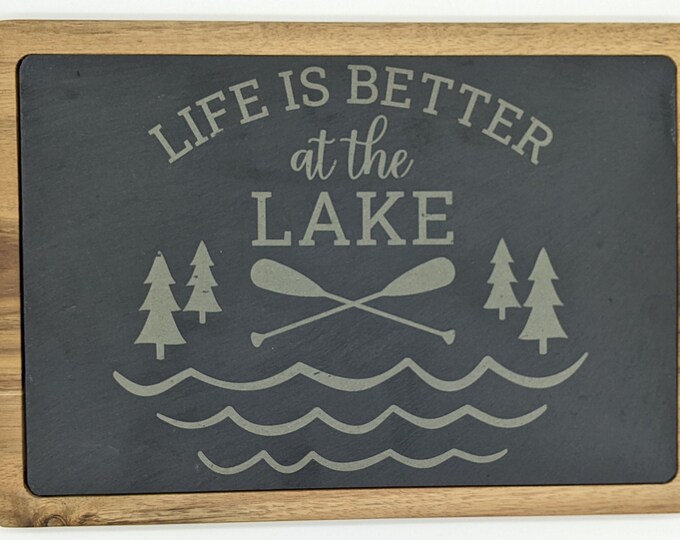 Friends & Family Gather Here Cheese Board, Cheese and Charcuterie Board, Personalized Cutting Board