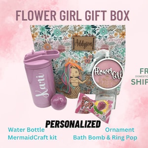 Flower Girl Gift Box | Personalized Wedding Gift | Flower Girl Thank You | Flower Girl Gift | Junior Bridesmaid Gift | Petal Patrol Gift