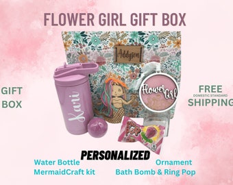 Flower Girl Gift Box | Personalized Wedding Gift | Flower Girl Thank You | Flower Girl Gift | Junior Bridesmaid Gift | Petal Patrol Gift