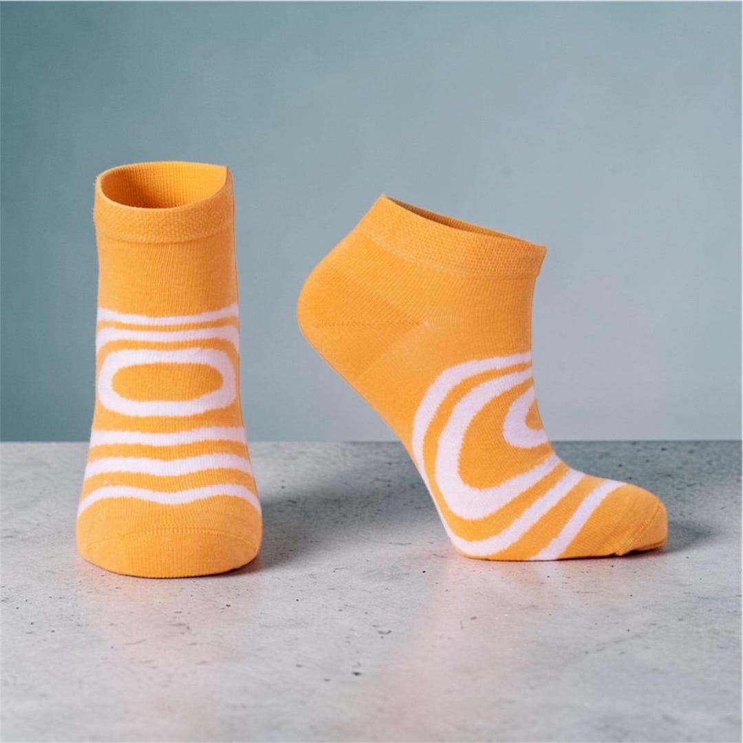 Colorful Sneaker Socks - Happy Colours - Fun Socks - Colourful Socks ...
