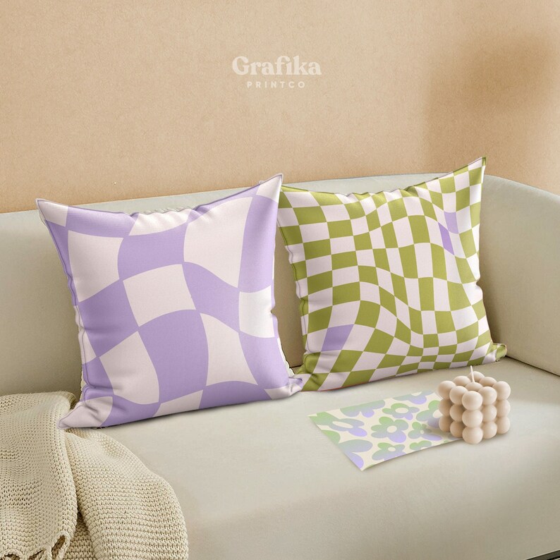 Ilan Checkered Pillow main image 1
