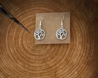 Tree Earrings