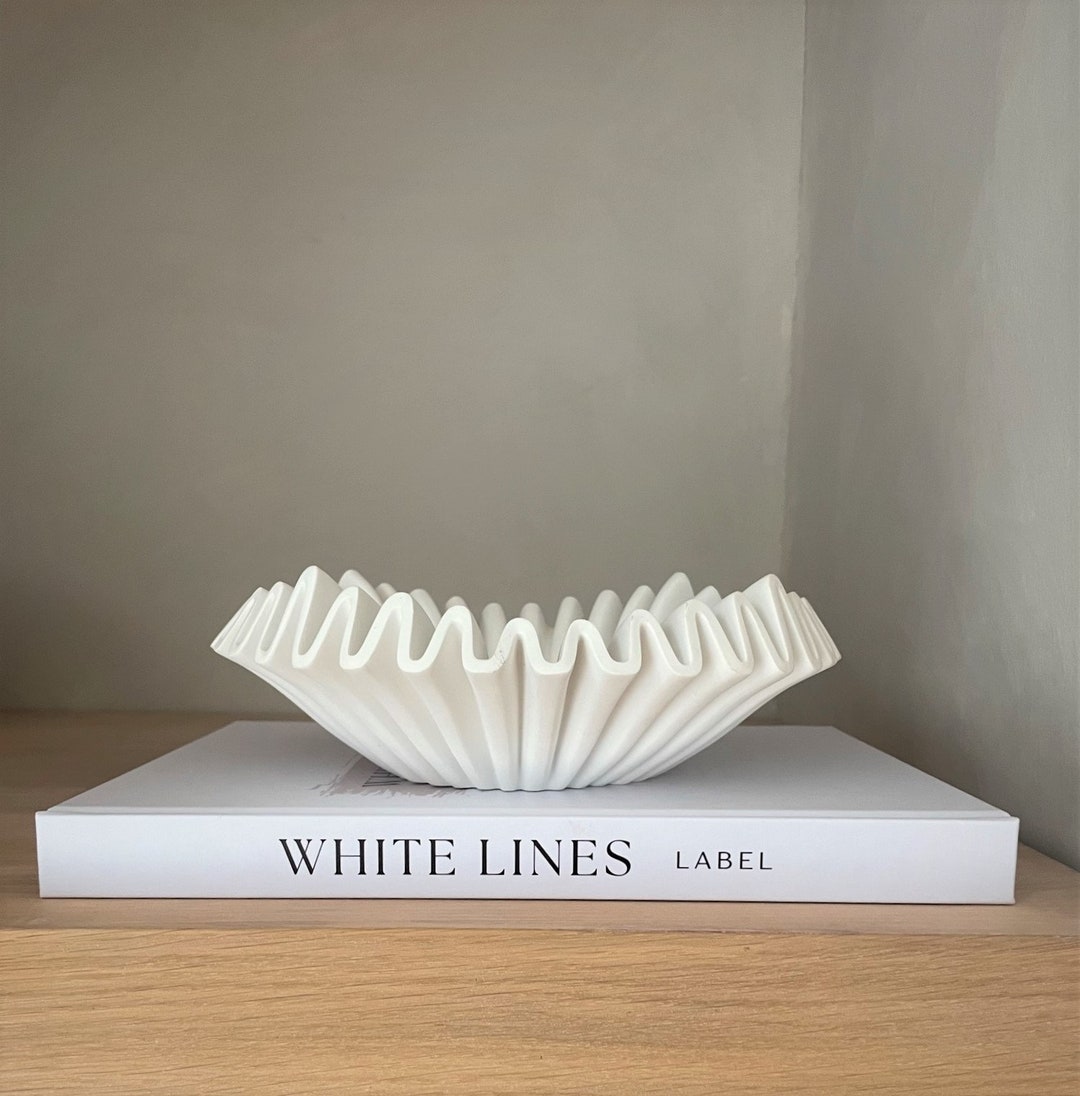 White Lines Label Coffee Table Minimalist Styling Book Etsy UK